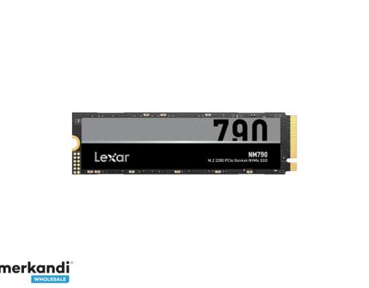 Lexar 4 TB SSD NM790 M.2 PCIe 4.0x4 [R7400/W6500]   LNM790X004T RNNNG