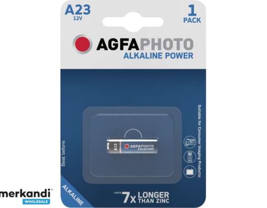 AGFAPHOTO Batterie Power Alkaline MN21 V23GA A23  1 Pack