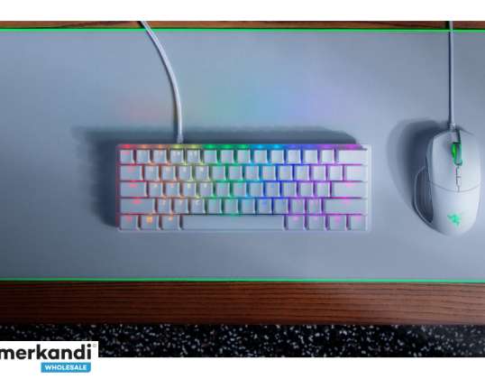 Razer Huntsman Mini Mercury Gaming Tastatur Hvid RZ03 03392700 R3G1