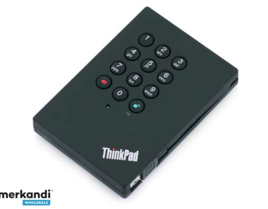 Lenovo ThinkPad HDD USB 3.0 500GB turvaline 0A65619