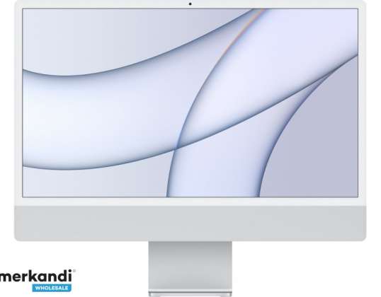 Applen iMac 24 CTO M1 Silver 8 Core -suorittimen TID. Num Z12Q