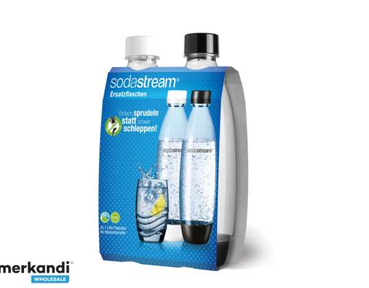SodaStream PET Flaska Fuse Duopack Vit/Svart 1741200490