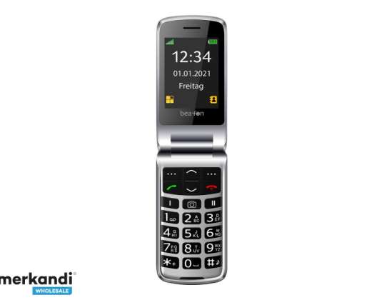 Beafon SL645 Plus Silver Line funkció telefon fekete / ezüst SL645plus_EU001B