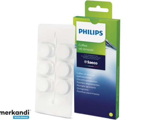 Philips Ταμπλέτες απολιπαντικού καφέ x 6 CA6704/10