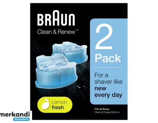 Braun Clean&Renew CCR2 Cleaning Cartridge 382683