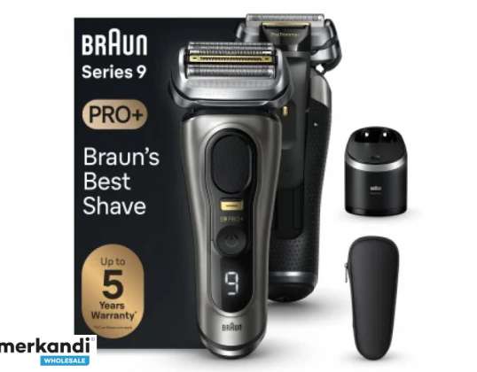 Braun Shaver Series 9 Pro 9565cc System Wet & Dry Noble Metal 218221