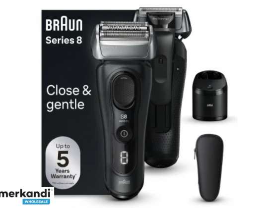 Braun Series 8 8560cc Ηλεκτρική Ξυριστική Μηχανή Μαύρη 218184