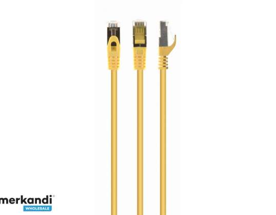 CableXpert CAT6A Prepojovací kábel LSZH 20m žltý PP6A LSZHCU Y 20M