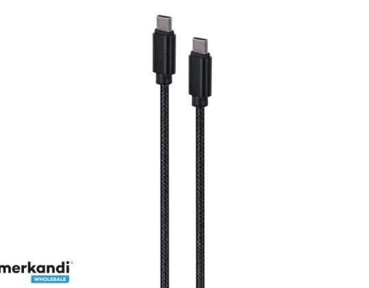 CableXpert USB typ C Kabel 1.8m Černý CCDB mUSB2B CMCM 6