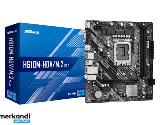 ASRock H610M HDV/M.2 R2.0 Intel Mainboard 90 MXBJH0 A0UAYZ