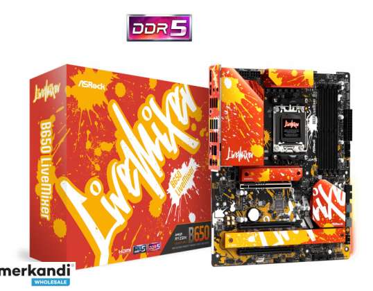 ASRock B650 LiveMixer AMD AM5 Matična ploča 90 MXBJ50 A0UAYZ