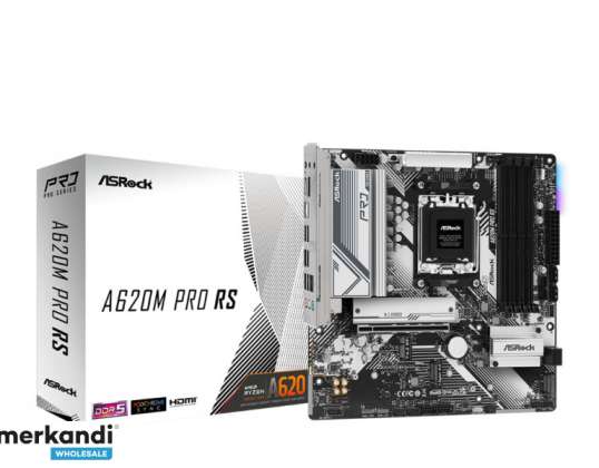 ASRock A620M Pro RS AM5 AMD emaplaat 90 MXBLN0 A0UAYZ