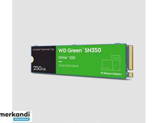 SSD 250GB WD Zaļais SN350 M.2 WDS250G2G0C