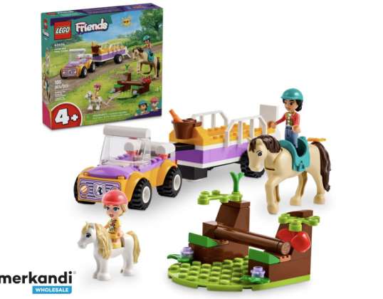 Pandantiv cu cal și ponei LEGO Friends 42634