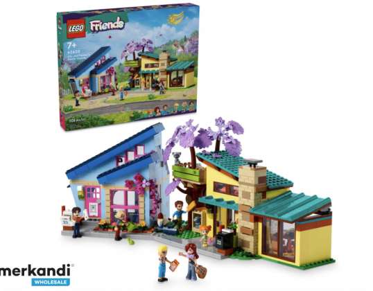 Družinska hiša LEGO prijateljev Ollyja in Paisleyja 42620