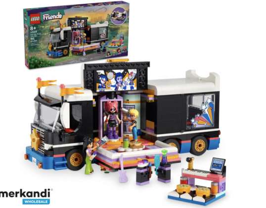 "LEGO Friends Popstar Tour" autobusas 42619