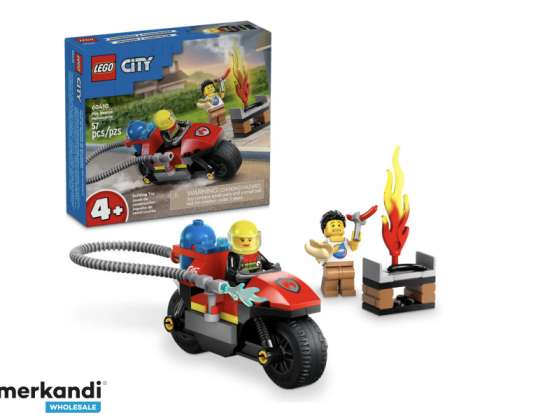 LEGO City пожарникар мотоциклет 60410