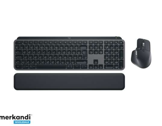 Logitech MX Keys S Combo Tastatur Mus Palm Rest US Layout 920 011614