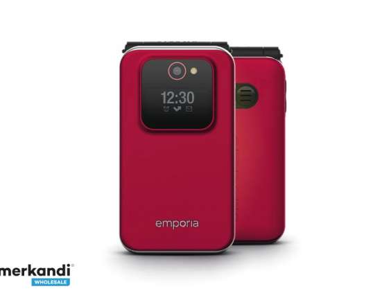 Emporia emporiaJOY 128MB Flip Özellikli Telefon Kırmızı V228_001_R