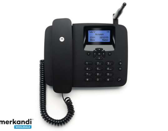 Motorola Solutions TELEFON MED DIGITAL KABEL FW200L SVART 107FW200L