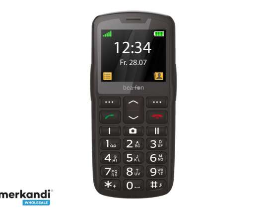 Beafon Silver Line SL260 LTE 4G Feature Phone Preto/Prateado SL260LTE_EU001BS