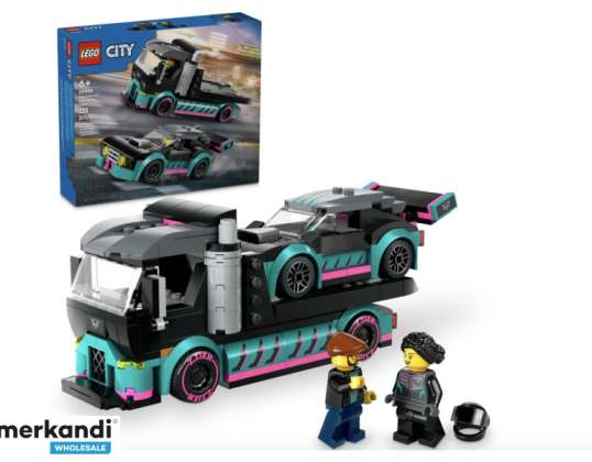 Міський автовоз LEGO з гоночним автомобілем 60406