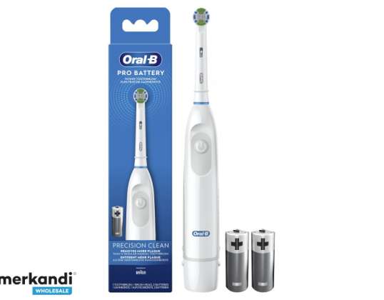 Oral B Battery Toothbrush Adult Precision Clean white