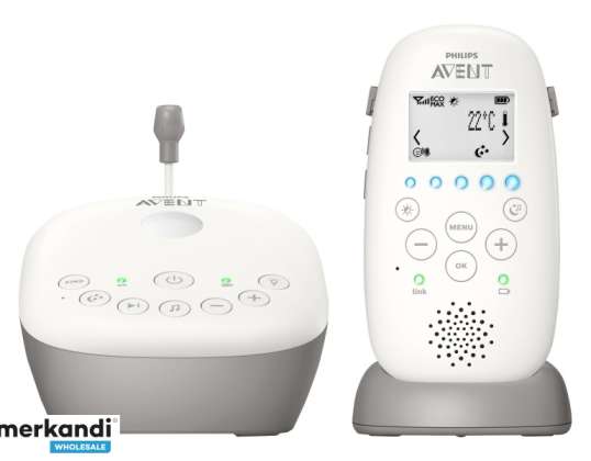 Philips Avent Babyphone Smart Eco mit Sternenhimmel Projektor SCD733/26