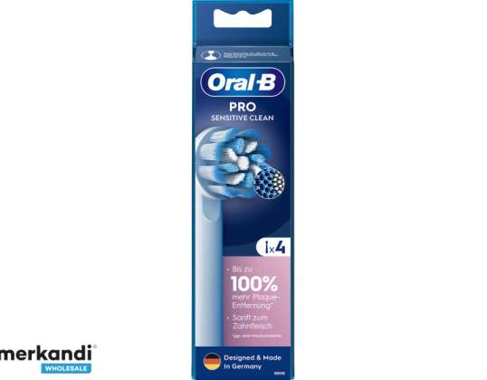 Orale B børstehoveder Pro Sensitive Clean 4 stk 860809