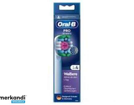 Cabeças de escova Oral B Pro 3D Branco 4 peças 860960