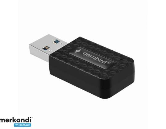 Gembird Компактный двухдиапазонный адаптер USB Wi Fi AC1300 WNP UA1300 03