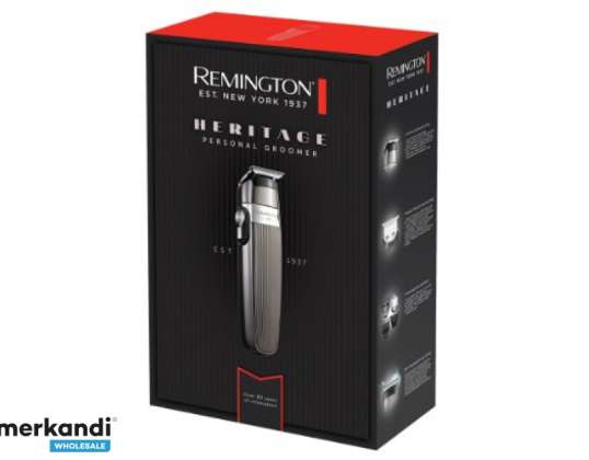 Remington Heritage Personal Groomer Black/Stainless Steel PG9100