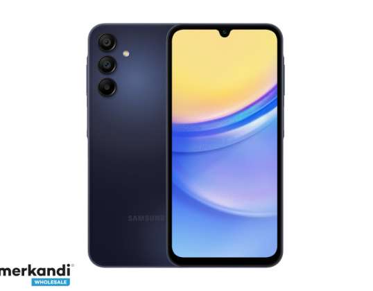 Samsung Galaxy A15 Dual Sim 5G 4/128GB Blå Sort DE SM A156BZKDEUB