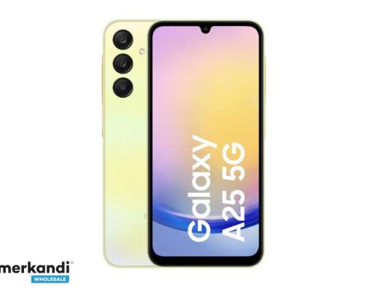 Samsung Galaxy A25 5G 6GB/128GB EU sárga SM A256BZYDEUE