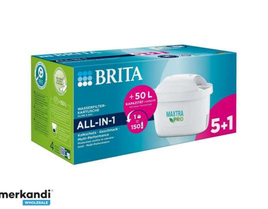 BRITA Water Filter Cartridge All in 1 MAXTRA PRO 5 1 120 559