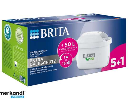 BRITA Wasserfilter Kartusche Extra Kalk MAXTRA PRO EKa 5 1 122225
