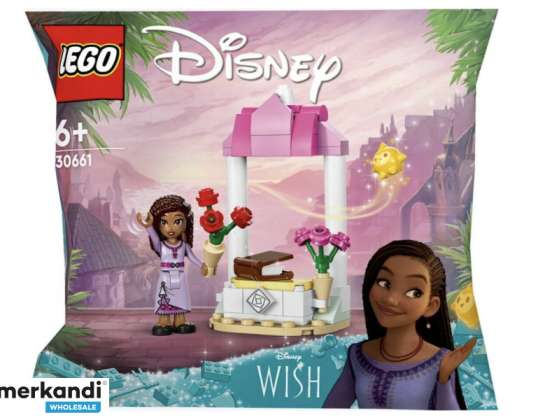 Stojalo dobrodošlice LEGO Disneyjeve princese Asha 30661