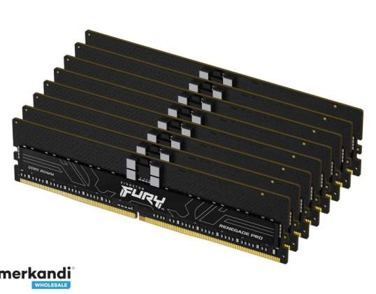 Kingston Fury DDR5 256GB 8x32GB 5600MHz 288-stifts DIMM Svart KF556R3