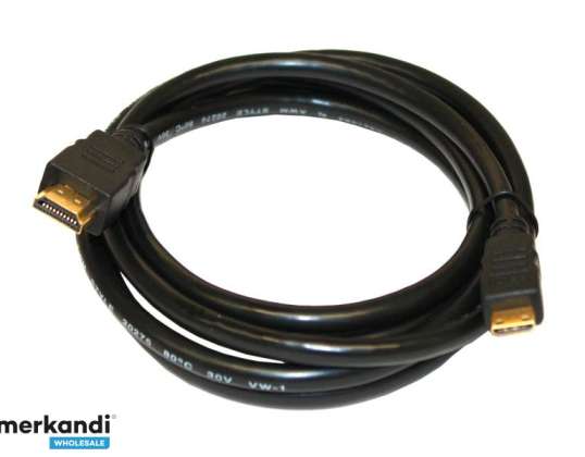 Reekin HDMI naar mini HDMI kabel - 2,0 meter (High Speed ​​met Ethernet)