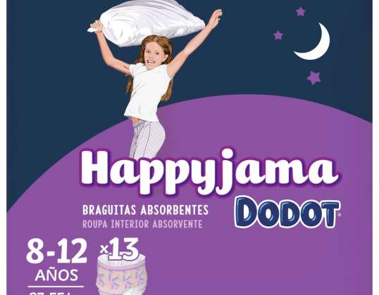 DODOT Happyjama bleier: Løft barnets komfort med overlegen absorberingsevne og skånsom pleie