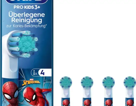 Oral-B Kids Stages Disney Spiderman - Глави за четка 4 броя