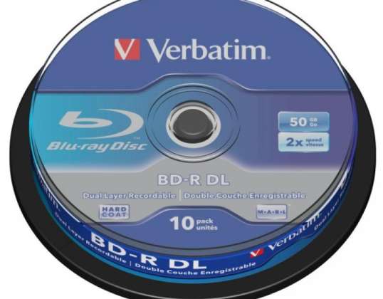 BD R 50GB Verbatim 6x 10ks Cakebox 43746
