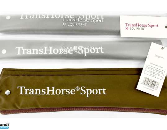 48 vnt TransHorse Sport Martingale Protectors ir Velcro Martingale Protectors Classic Equestrian Accessories, Retail Likusios atsargos