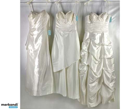 25 шт. Свадебные модные свадебные платья Mix, купить текстиль оптом для реселлеров Оставшийся запас