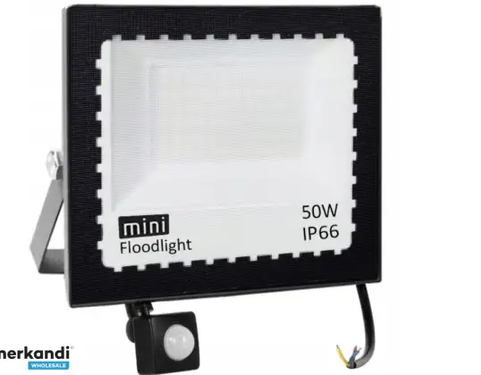 PR-1112 LED žárovka 50Watt se senzorem - 3500Lumen - 6500K - IP67