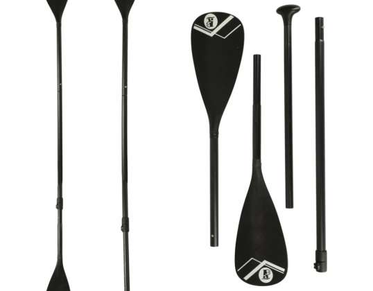 Pagaie de kayak pour planche de SUP 2en1 pliable en aluminium réglable 175 220 cm