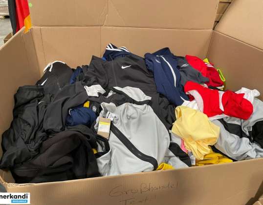 20x Брендовая одежда Спортивная одежда Возвращает Смешать оставшуюся одежду на складе