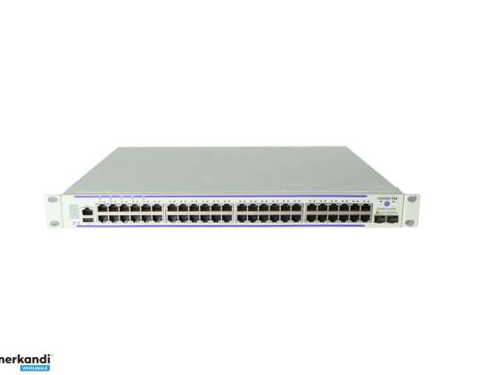 10x Alcatel-Lucent OS6450-P48 48x PoE 1000Mb 2x Uplink SFP+ 10Gb Managed Stacking Expansion Module OS6450-XNI-U2 2x SFP+ 10Gb Rack Öron
