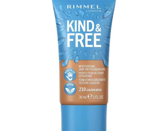 RIMMEL FT KIND&FREE OURO. B.210
