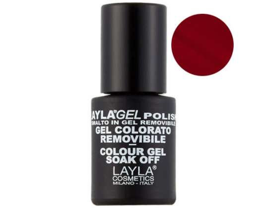 LAYLA SM VERNIS GEL ROUGE DO.176